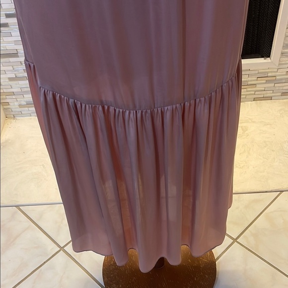 Banana Republic Elegant Pink blush Maxi Dress size 2 - Picture 6 of 8